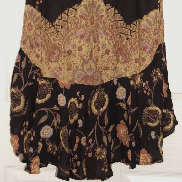 NWT Free People Women XS (36" Bust) Flounce Dress, Open Back, Drop Waist - Picture 4 of 6